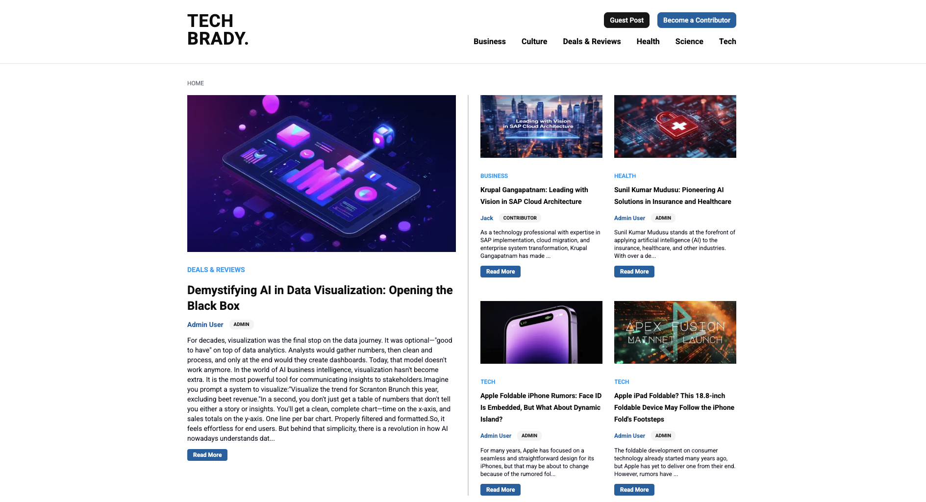 Tech Brady (News Portal)